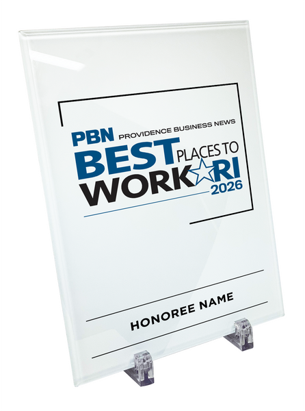 PBN Awards - Logo Only Version - Crystal Glass