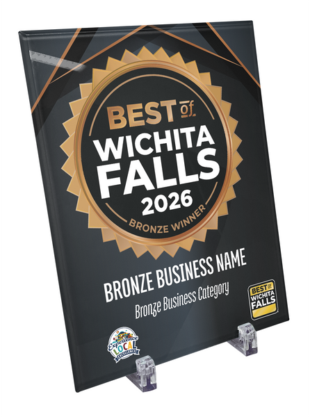Best of Wichita Falls - Crystal Glass