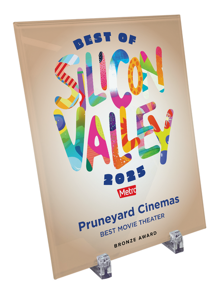 Metro: Best of Silicon Valley - Crystal Plaque
