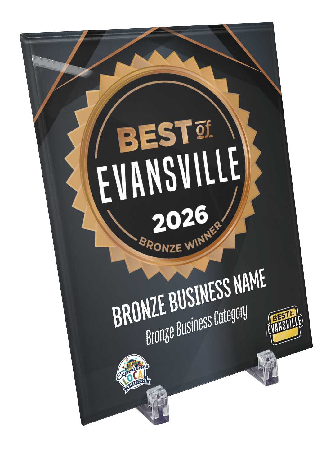 Best of Evansville - Crystal Glass