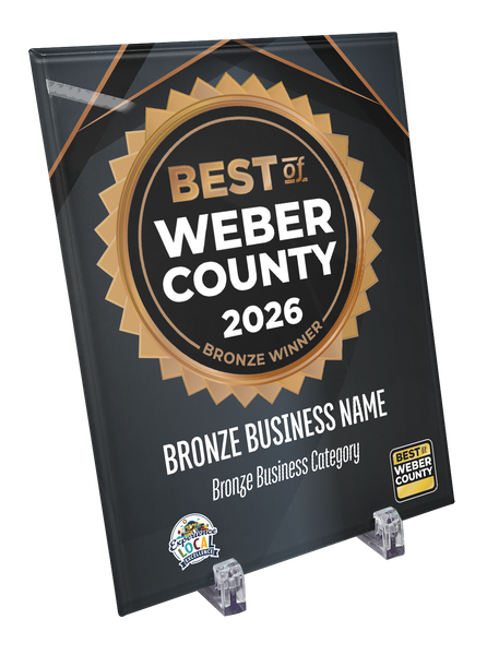 Best of Weber County - Crystal Glass