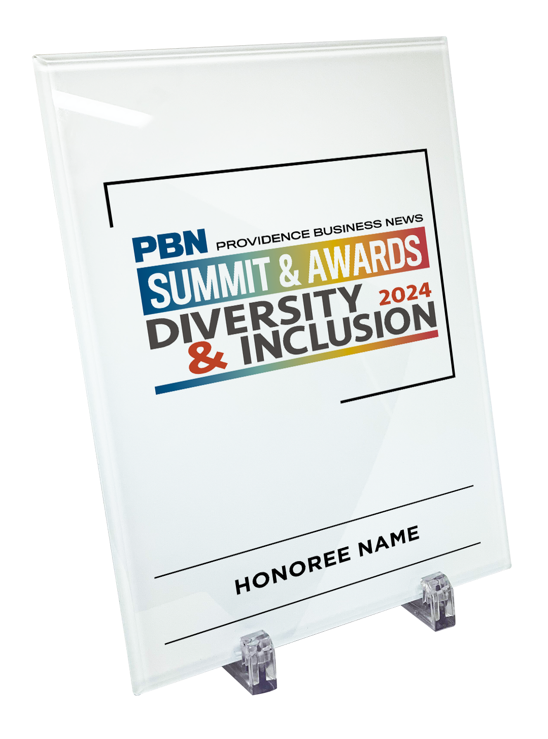 PBN Awards - Logo Only Version - Crystal Glass