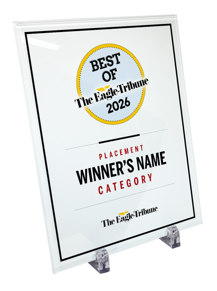 N. Boston Media Group - Best of Awards - Crystal Glass