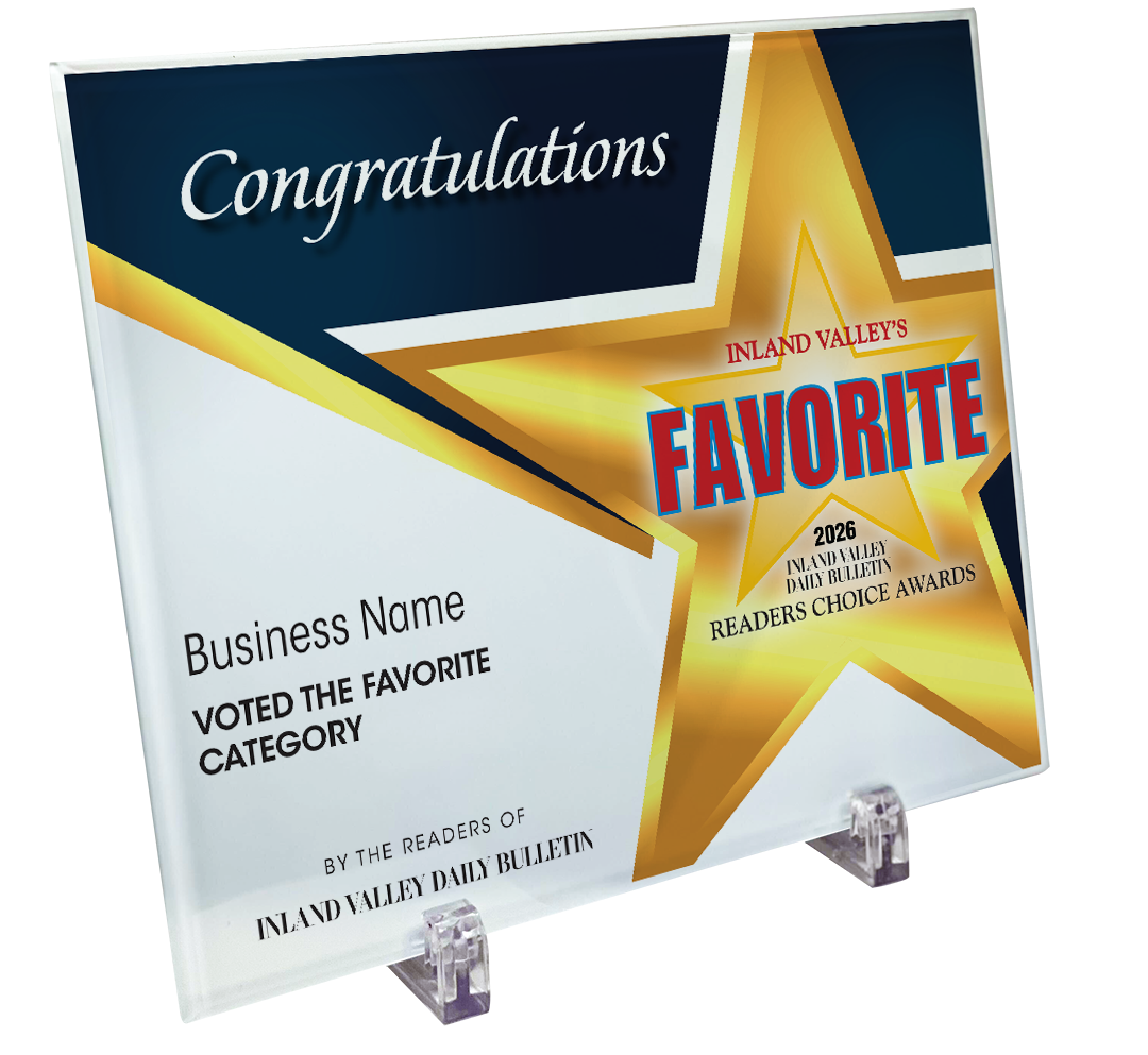 IVDB Best Of Certificate and Readers Choice - Crystal Plaque