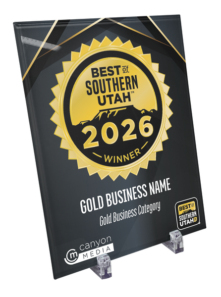 Best of Southern Utah - Crystal Glass