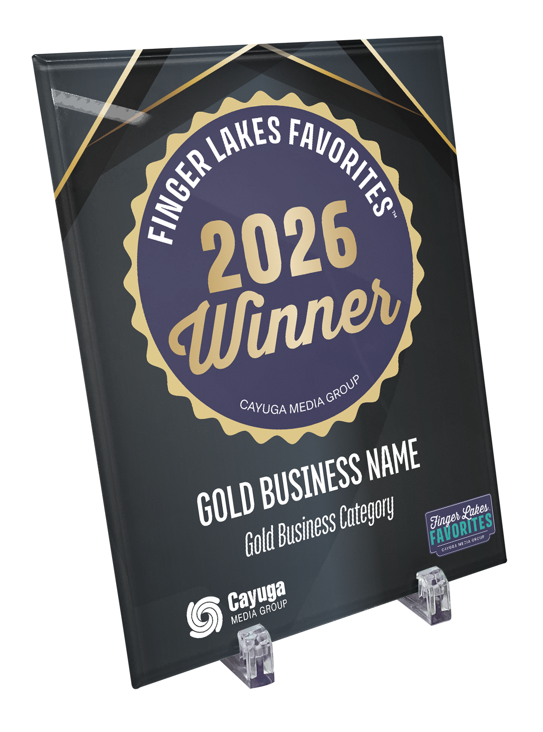 Finger Lakes Favorites - Crystal Glass