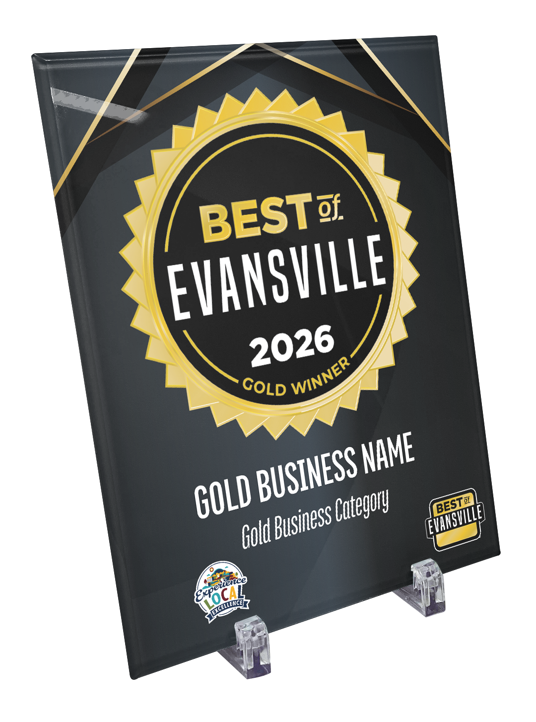 Best of Evansville - Crystal Glass