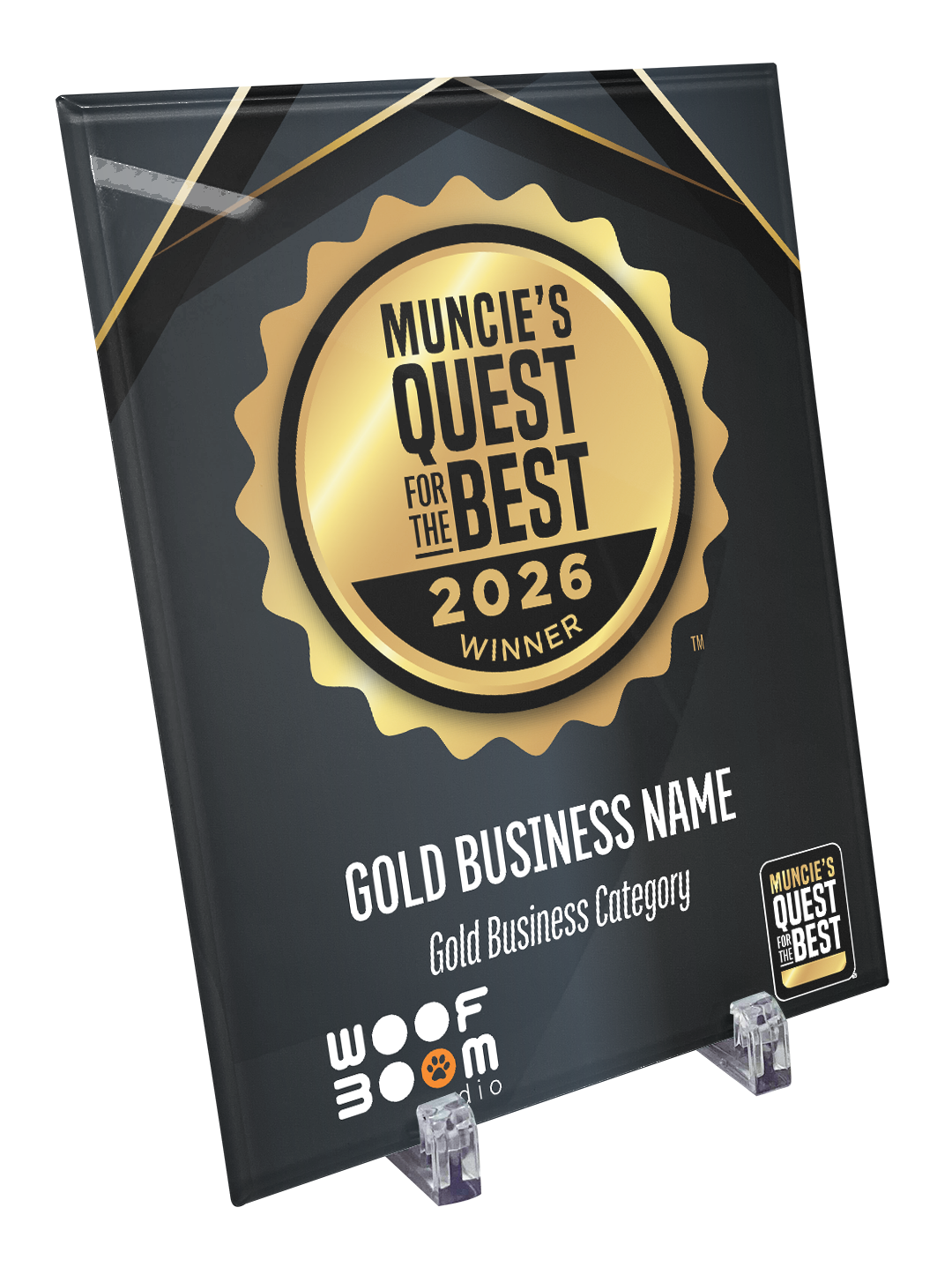 Muncie's Quest for the Best - Crystal Glass