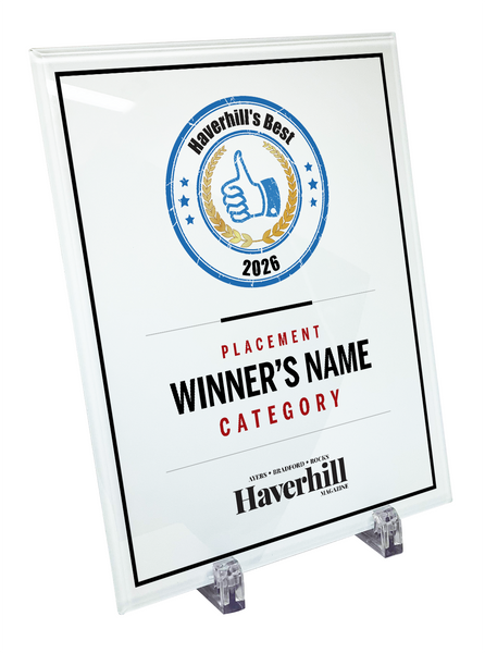 N. Boston Media Group - Best of Awards - Crystal Glass