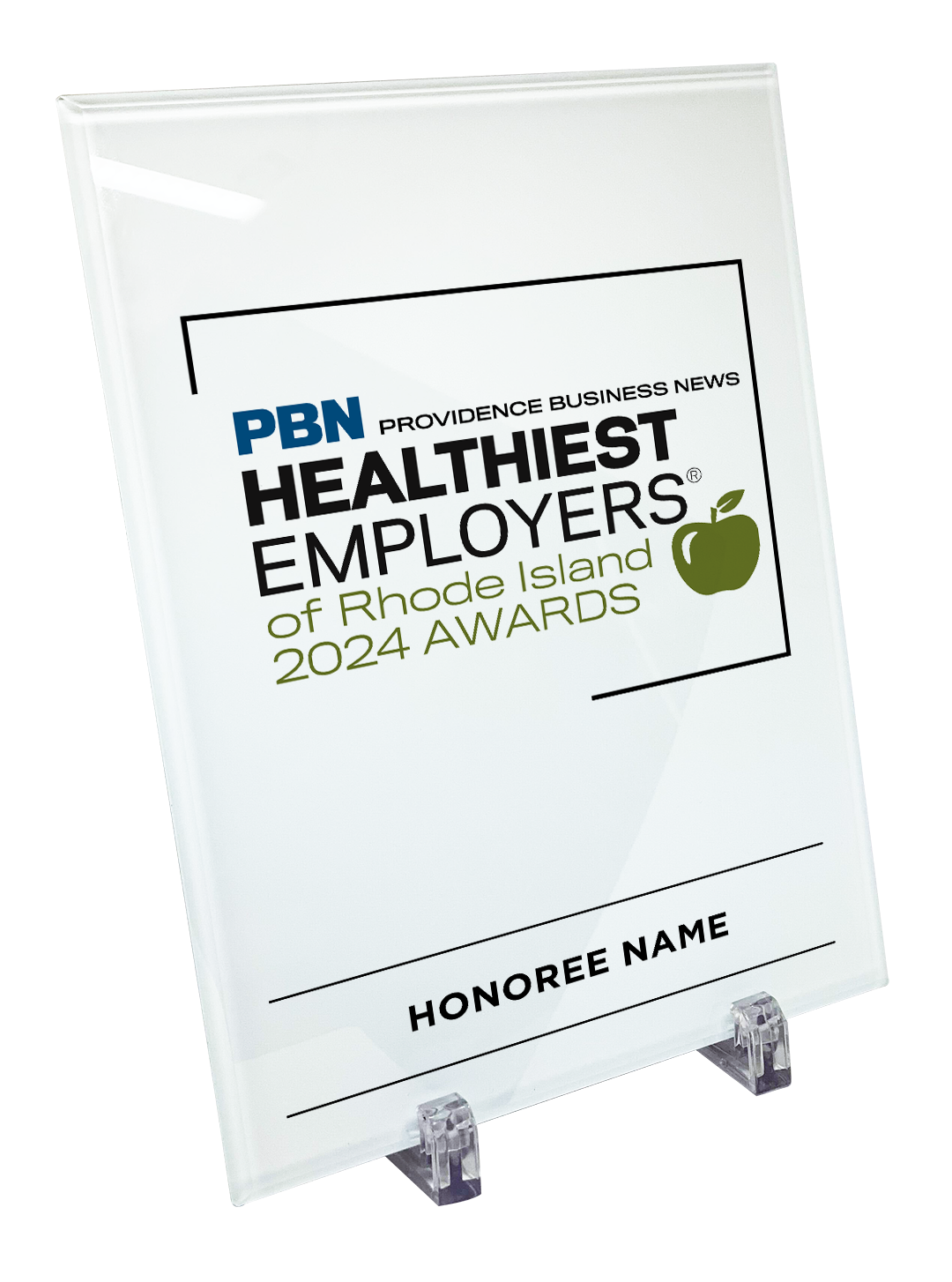 PBN Awards - Logo Only Version - Crystal Glass