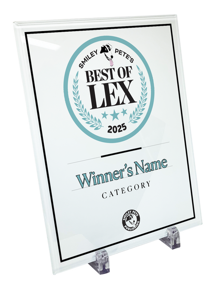 Smiley Pete - Best of Lex - Crystal Glass