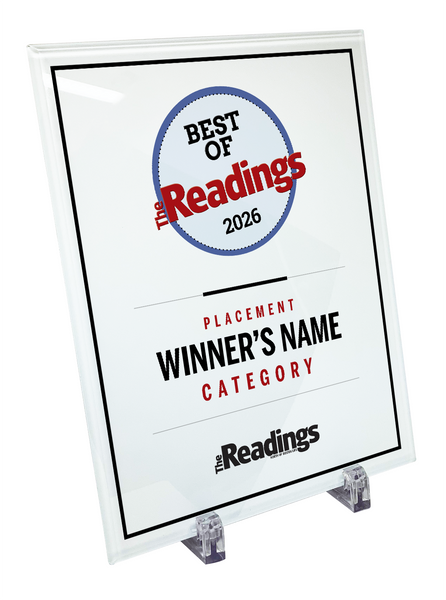 N. Boston Media Group - Best of Awards - Crystal Glass