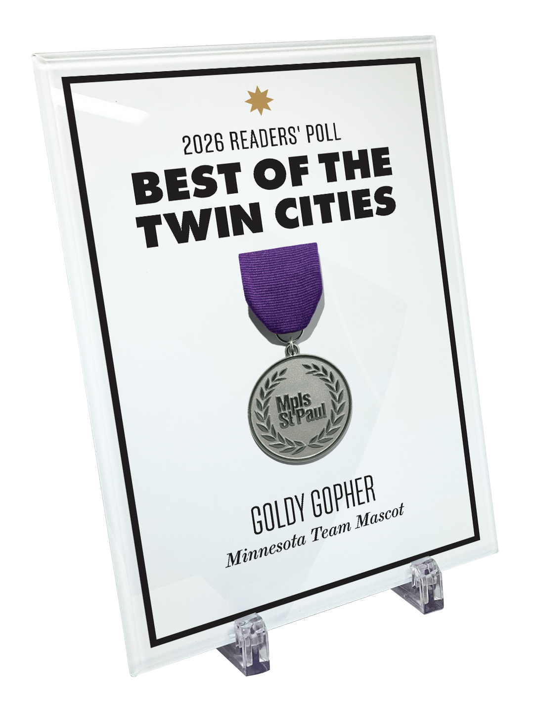 Mpls St. Paul - Best of Twin Cities - Crystal Glass