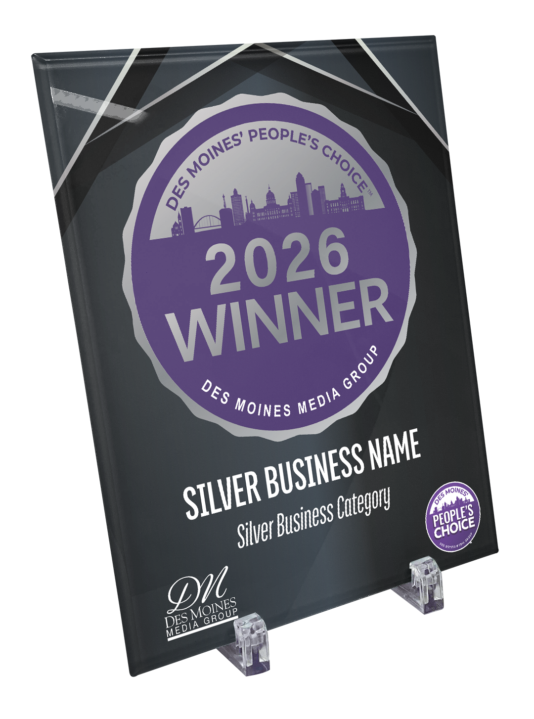 Des Moines' People's Choice - Crystal Glass