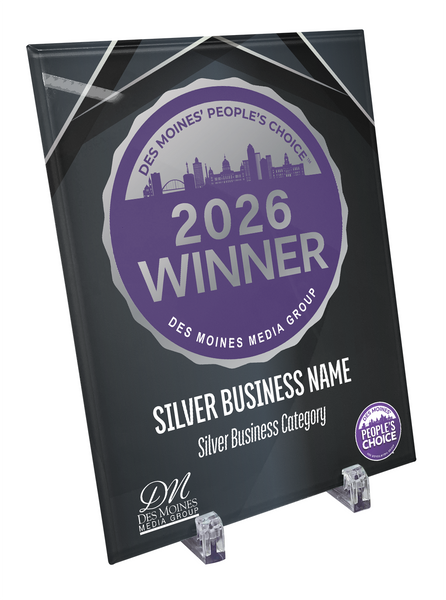 Des Moines' People's Choice - Crystal Glass