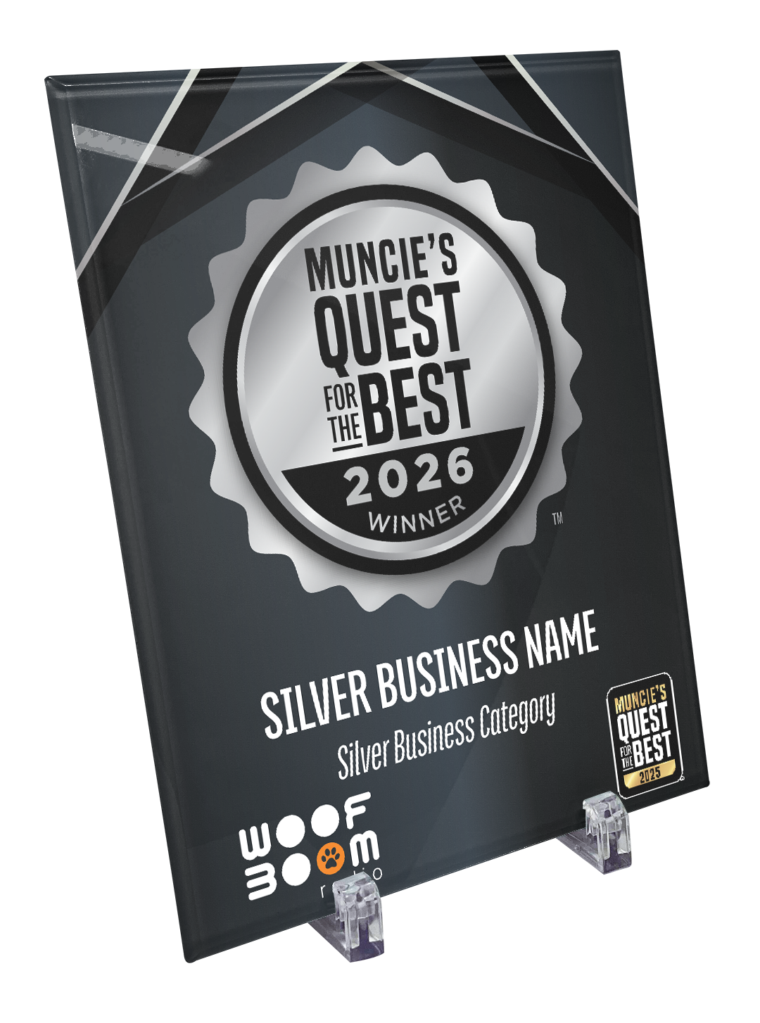 Muncie's Quest for the Best - Crystal Glass