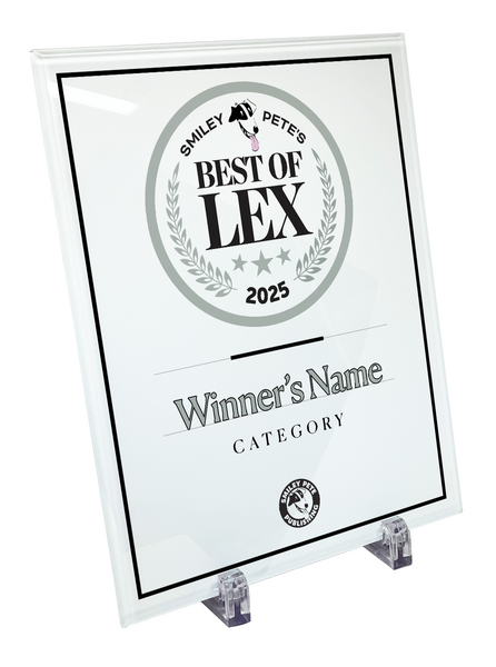 Smiley Pete - Best of Lex - Crystal Glass