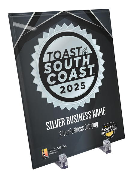 Toast of the South Coast - Crystal Glass