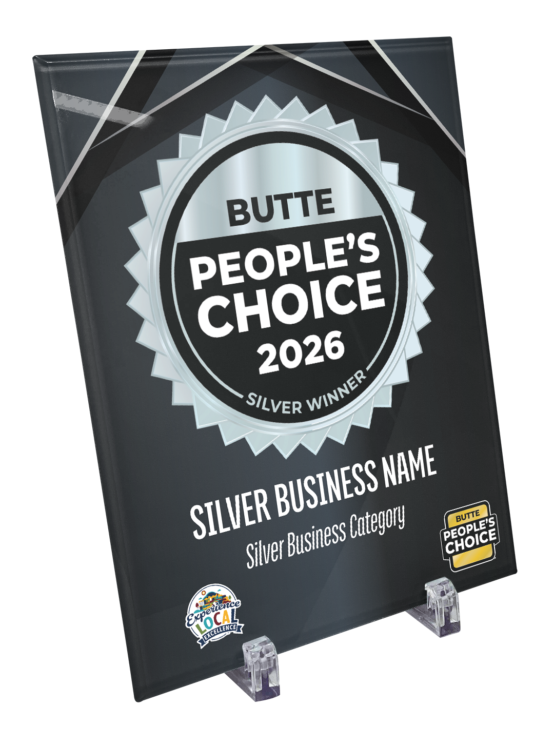 Butte People's Choice - Crystal Glass