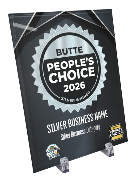 Butte People's Choice - Crystal Glass