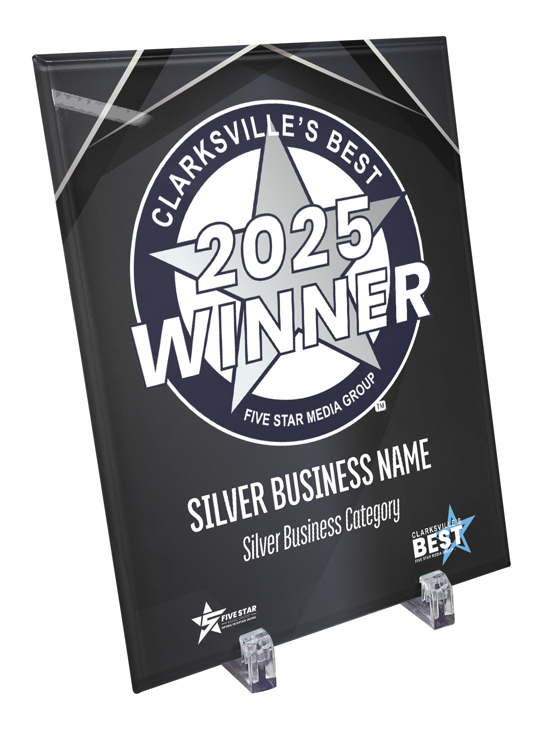 Clarksville's Best - Crystal Glass