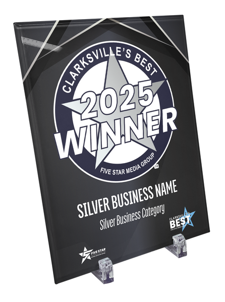 Clarksville's Best - Crystal Glass