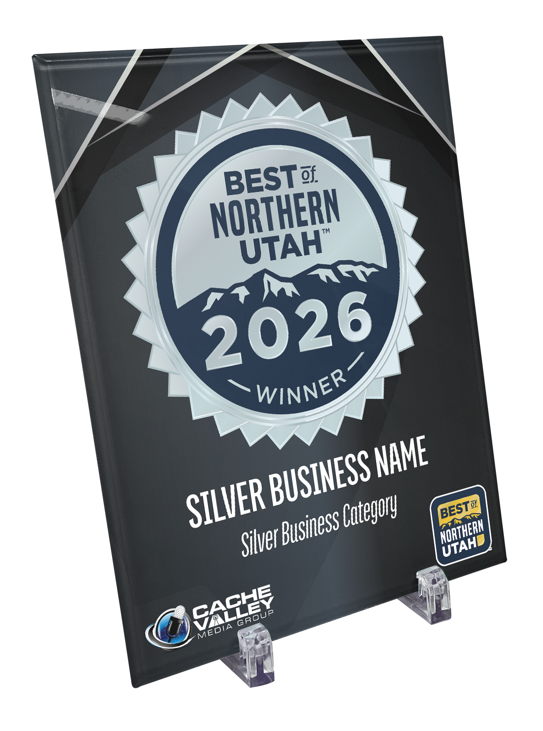 Best of Northern Utah - Crystal Glass