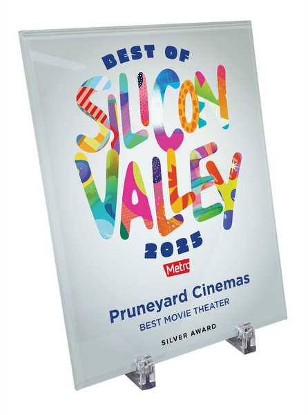 Metro: Best of Silicon Valley - Crystal Plaque