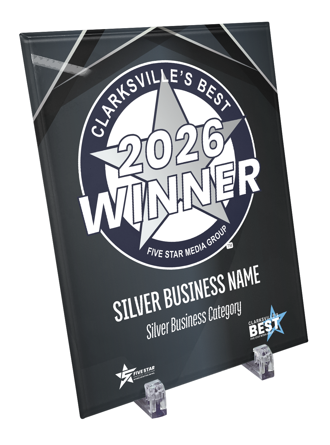 Clarksville's Best - Crystal Glass