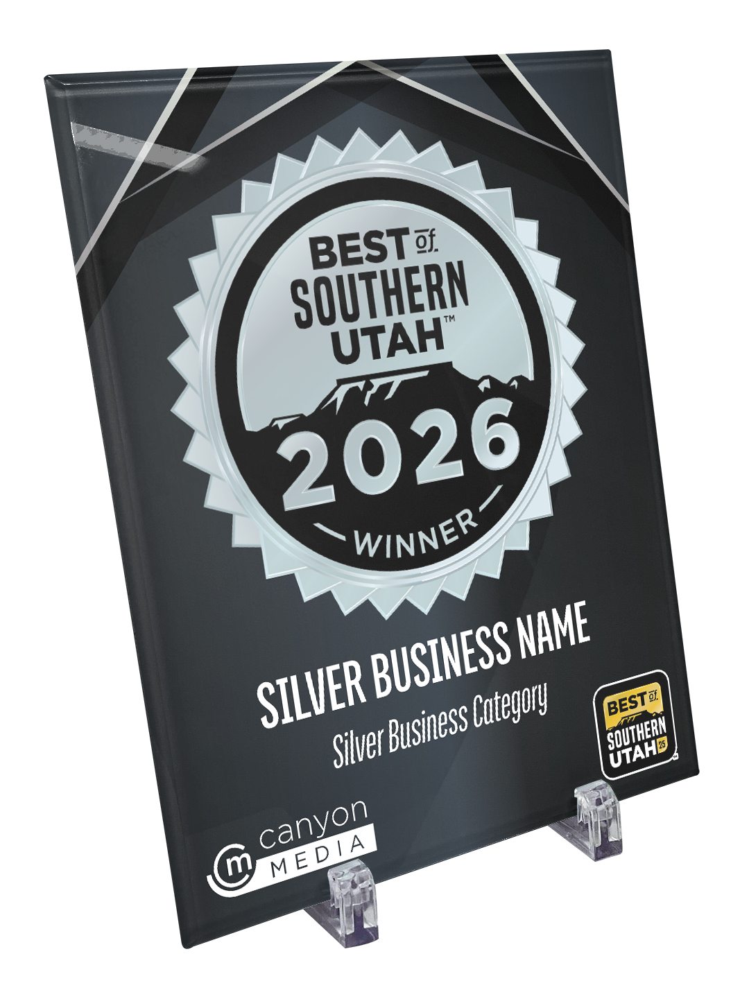 Best of Southern Utah - Crystal Glass