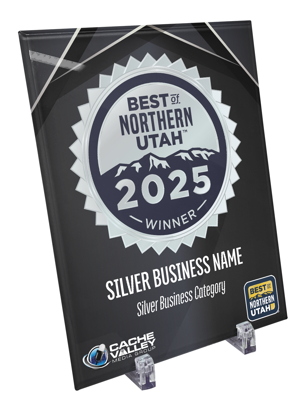 Best of Northern Utah - Crystal Glass