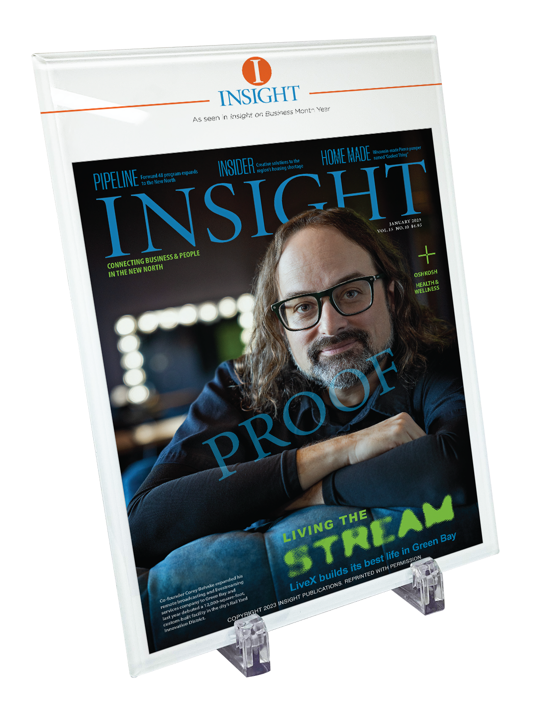 INSIGHT - Cover Story & Feature - Glass Plaques