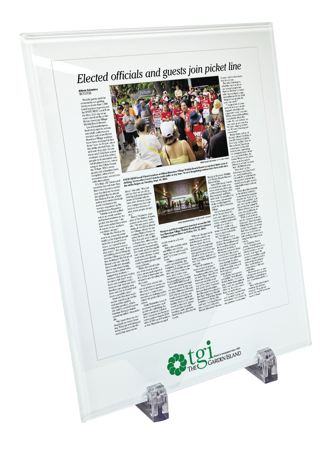 Oahu Publications Article - Crystal Glass