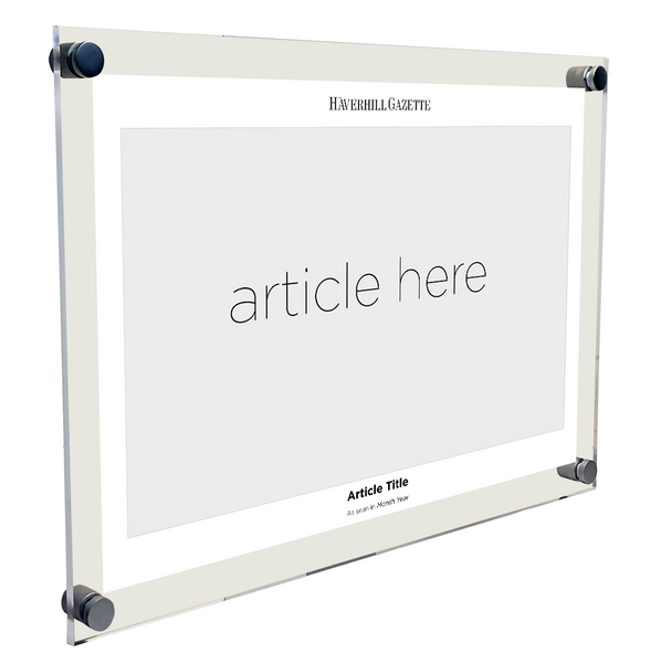 N. Boston Media Group - Articles - Acrylic Plaques