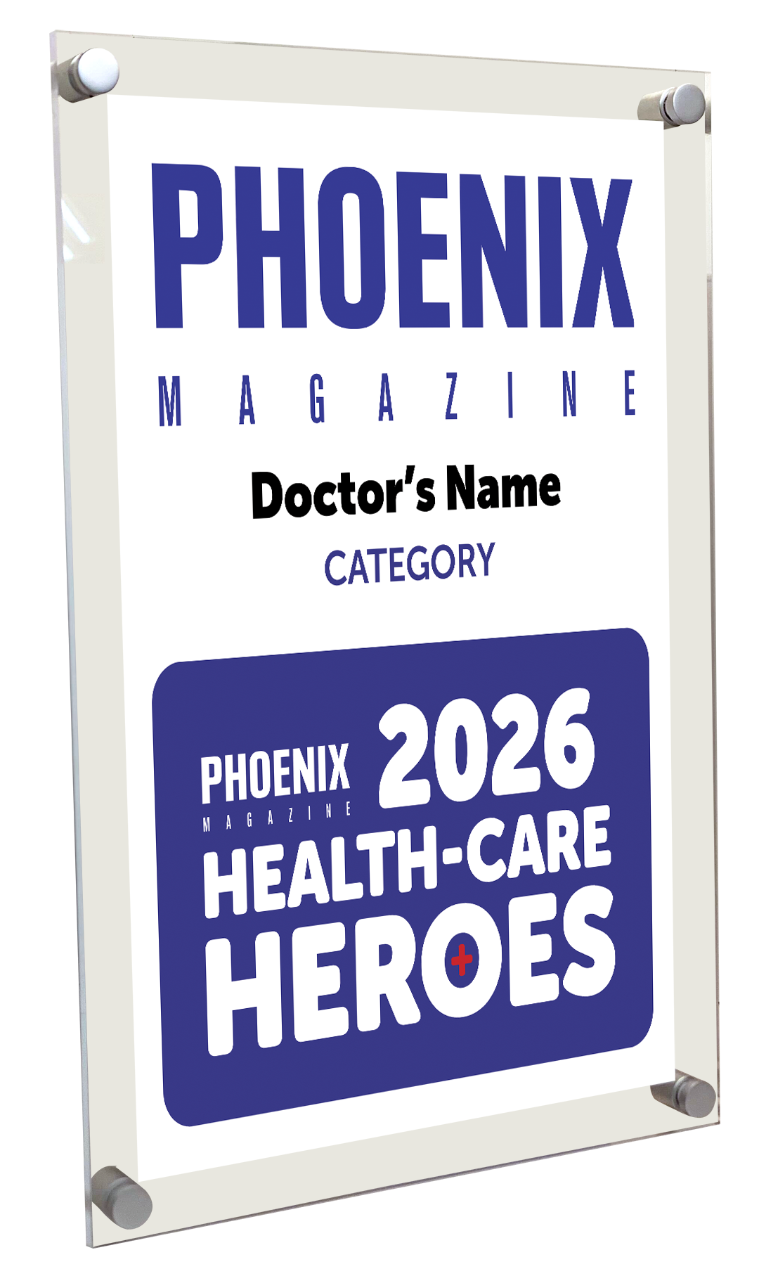 Phoenix Magazine - Acrylic Plaques