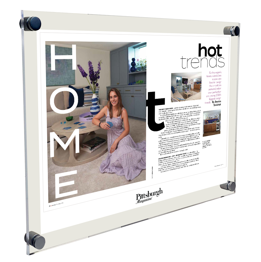 Pittsburgh Magazine - Special Advertising Sections - Acrylic Standoff Plaque