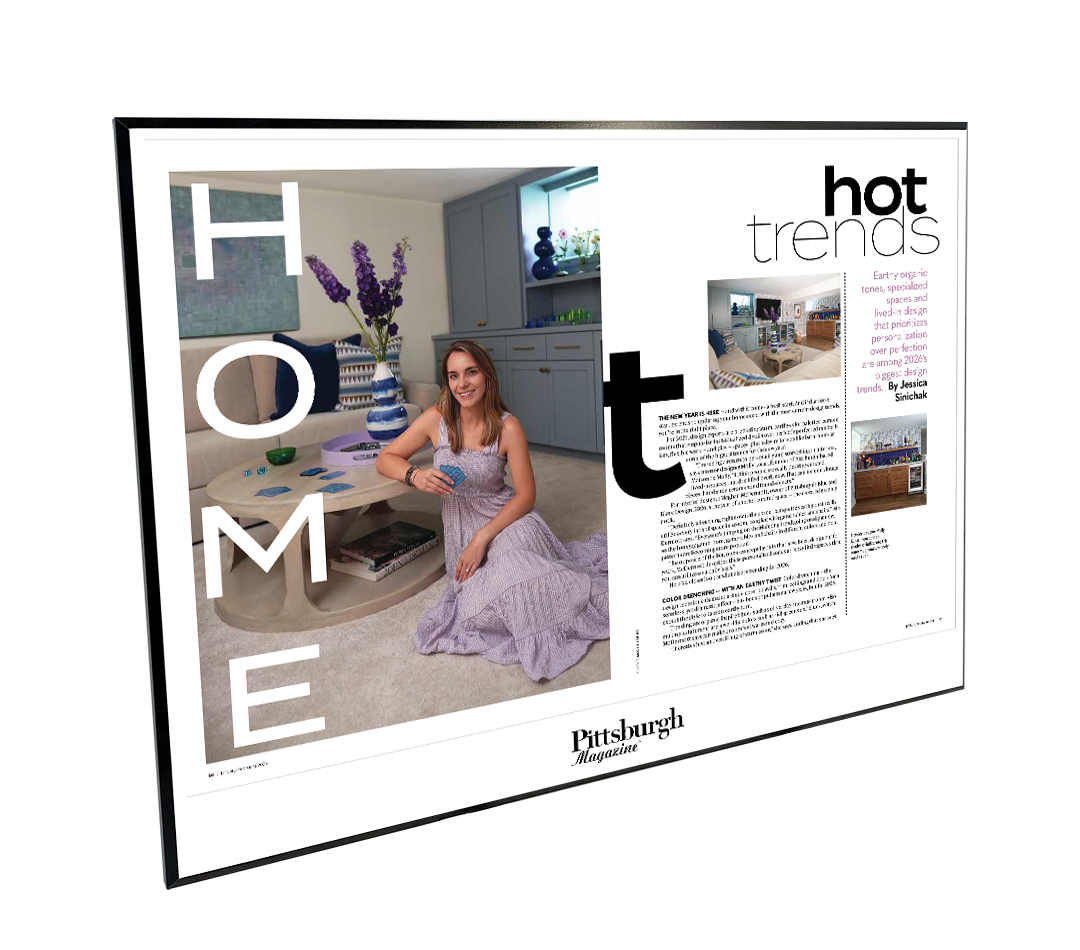 Pittsburgh Magazine - Special Advertising Sections - Modern Wooden Plaque