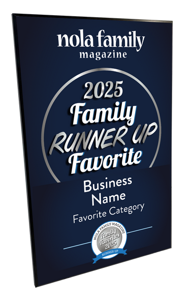 Nola Family Favorites Award Plaque