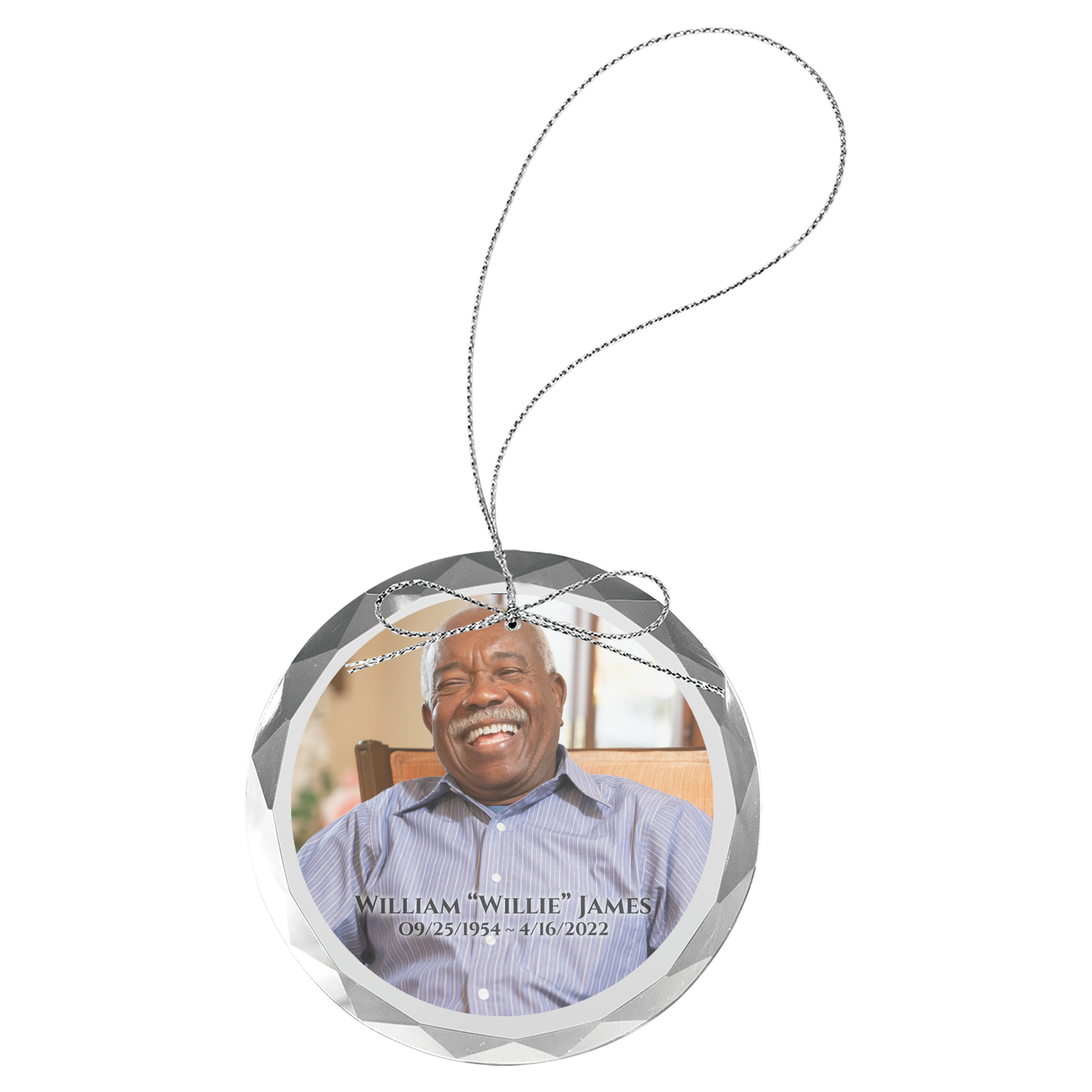 The Home News - Memorial Crystal Ornaments