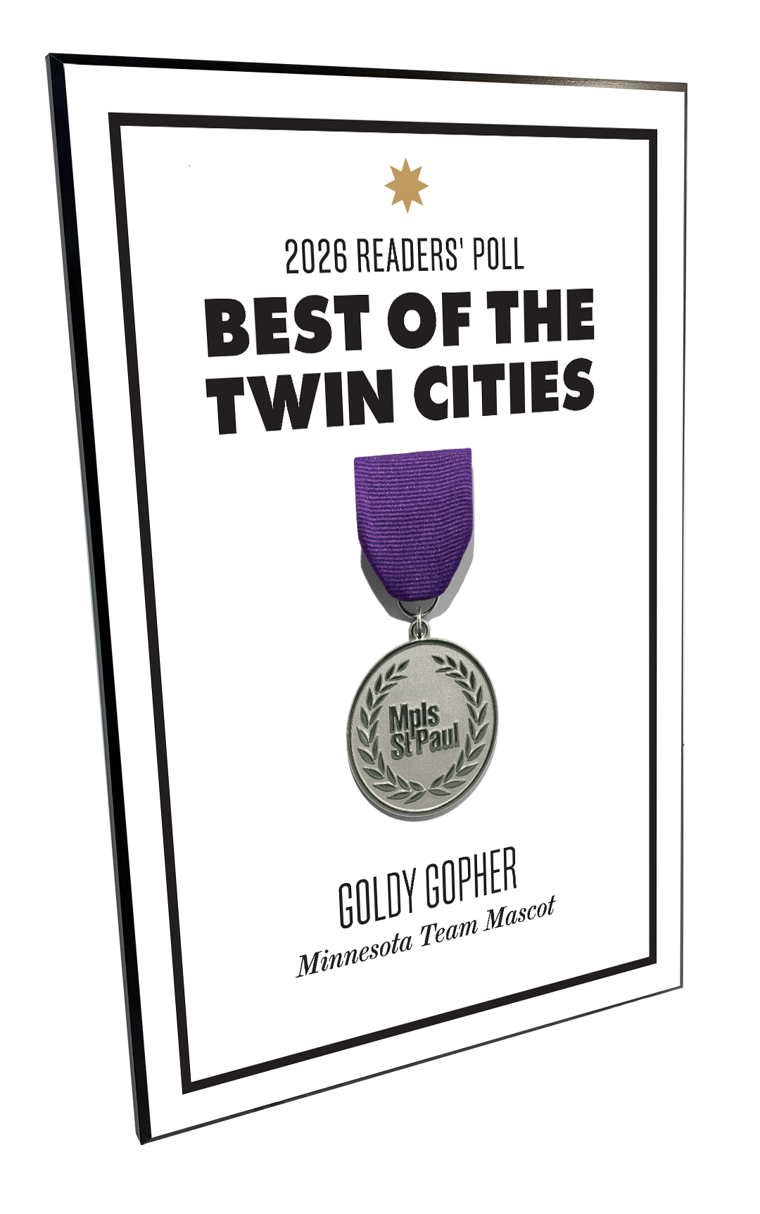 Mpls St. Paul - Best of Twin Cities - Plaques