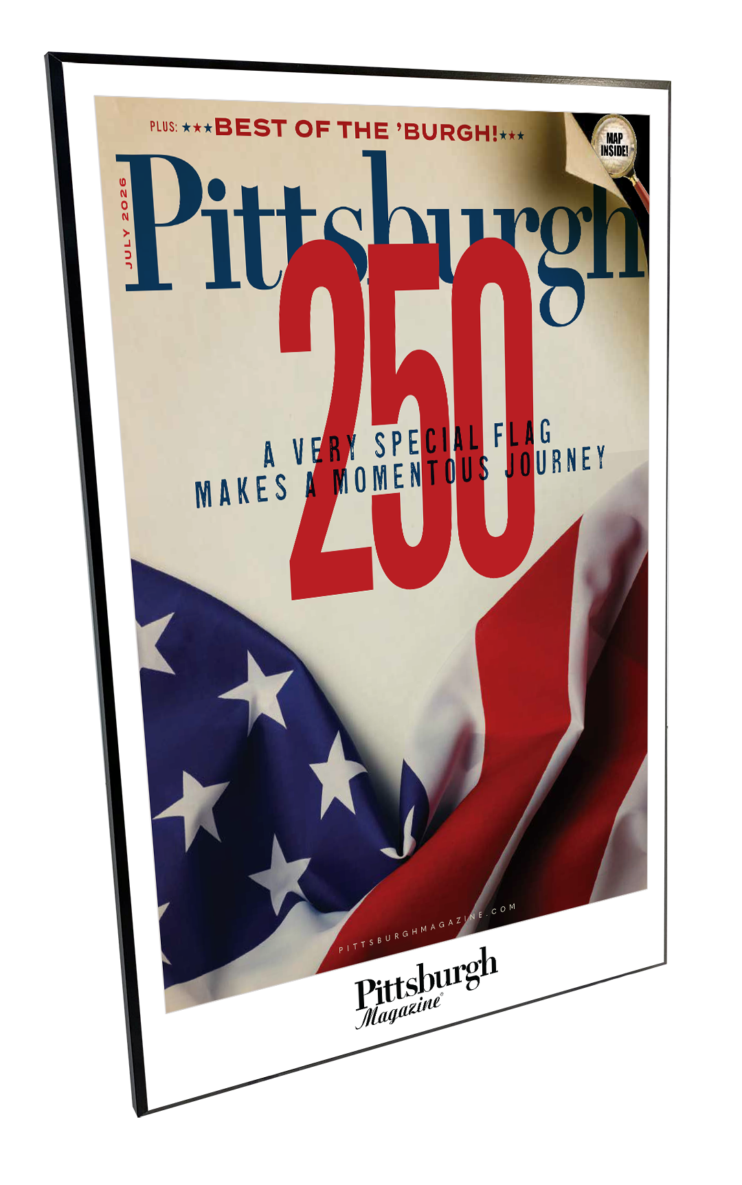 Pittsburgh Magazine - Articles & Covers - Modern Wooden Plaque