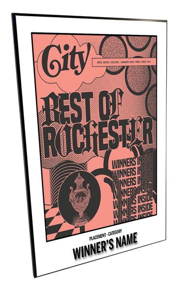 CITY Magazine - Best of Rochester - Plaques