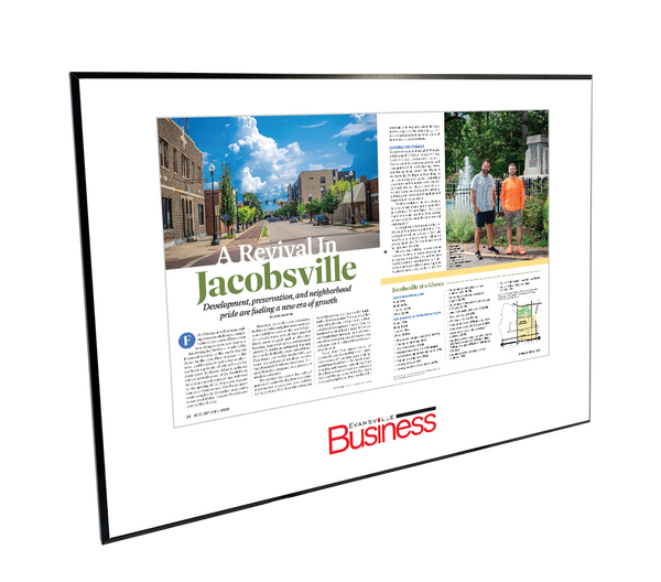 Evansville Business - Editorial Features  - Plaques