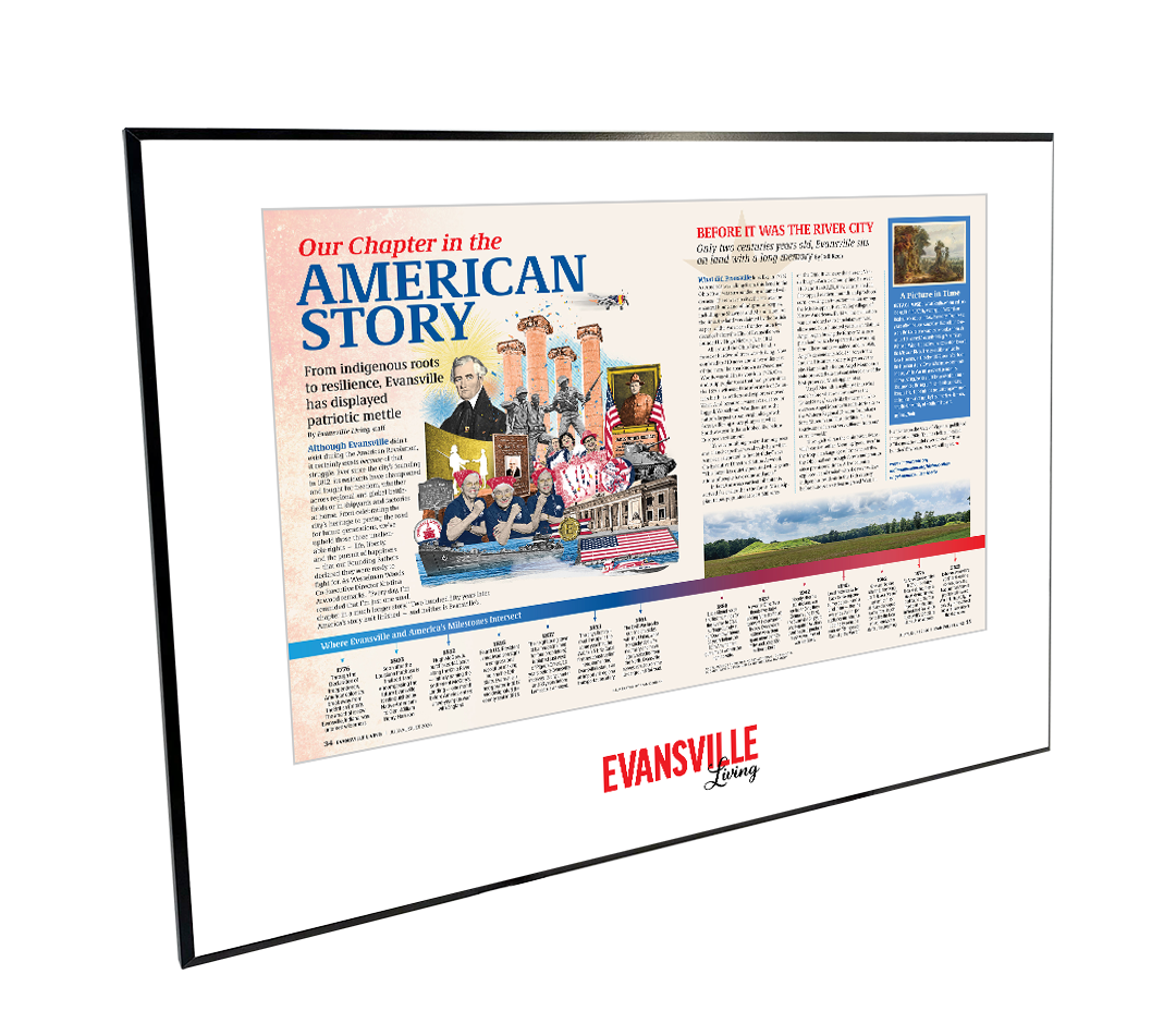 Evansville Living - Editorial Features  - Plaques