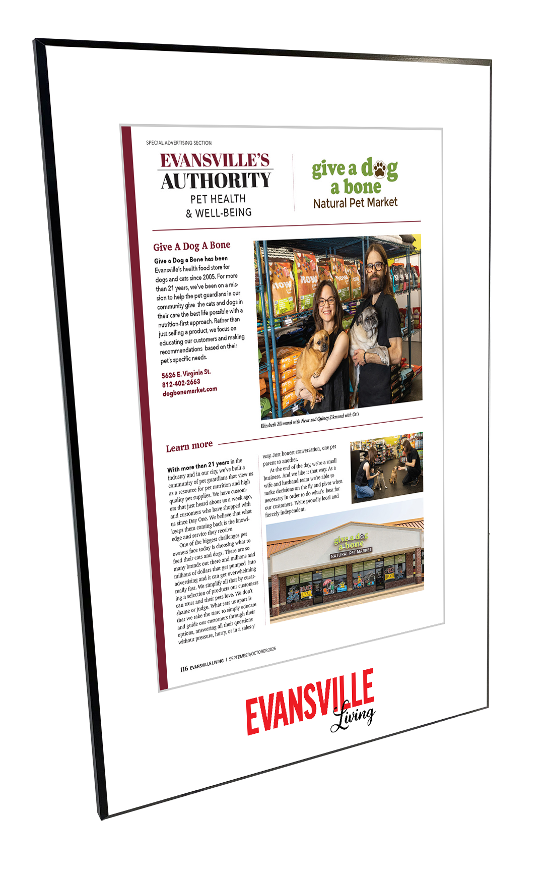 Evansville Living - Evansville’s Authority - Plaques
