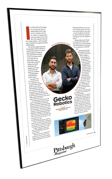 Pittsburgh Magazine - Articles & Covers - Modern Wooden Plaque