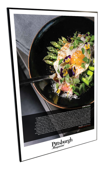 Pittsburgh Magazine - Best Restaurants - Modern Wooden Plaque