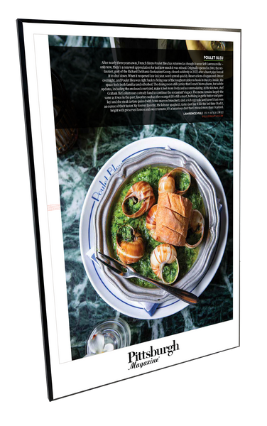 Pittsburgh Magazine - Best Restaurants - Modern Wooden Plaque