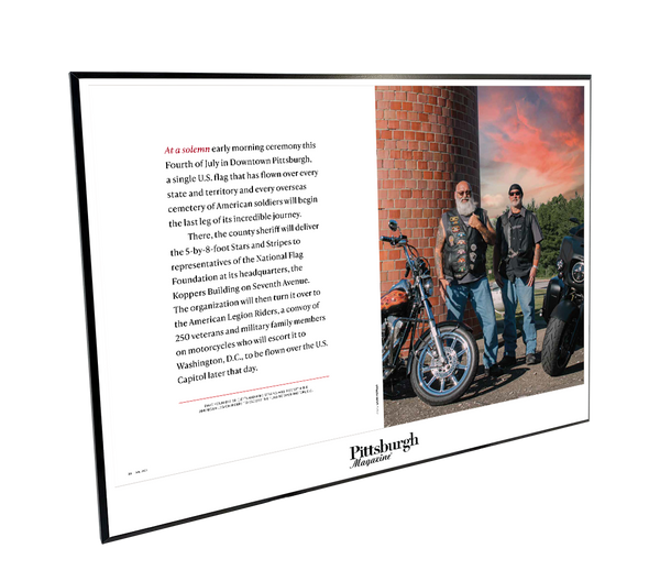 Pittsburgh Magazine - Articles & Covers - Modern Wooden Plaque