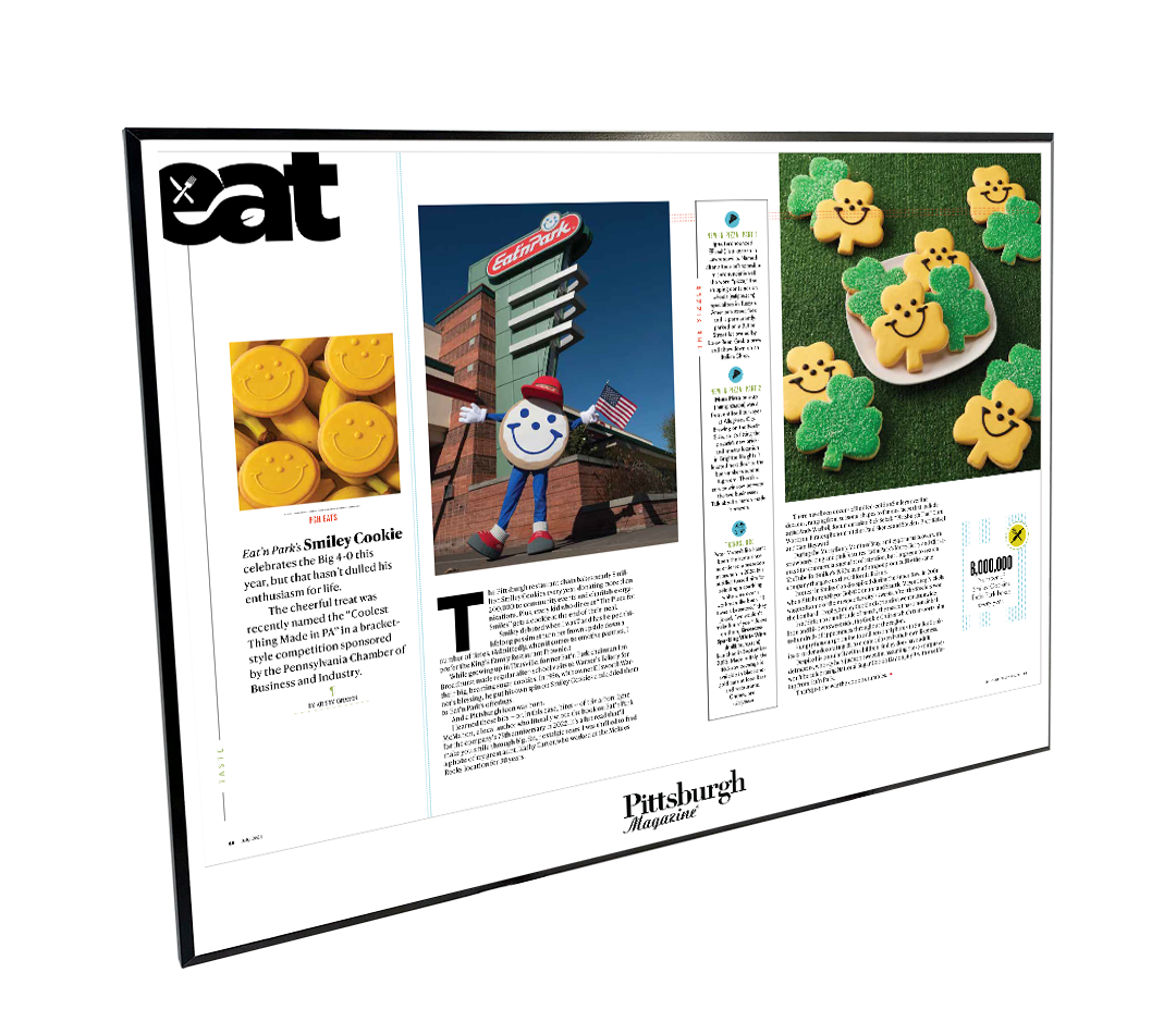 Pittsburgh Magazine - Articles & Covers - Modern Wooden Plaque